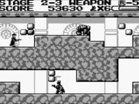 une photo d'Ã©cran de Batman sur Nintendo Game Boy